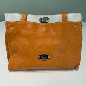 Christina Soft Leather Shoppers Tote